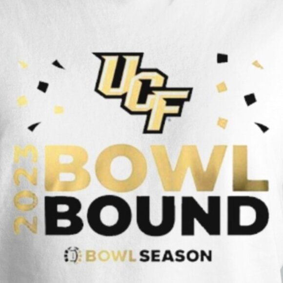 UCF Knights 2023 Bowl Bound Football Season Graphic T-Shirt Sports Fan Tee 05 - Picture 2 of 5